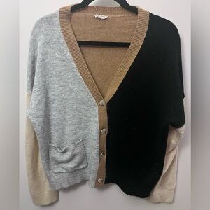 Hem & Thread Tan Knit Sweater